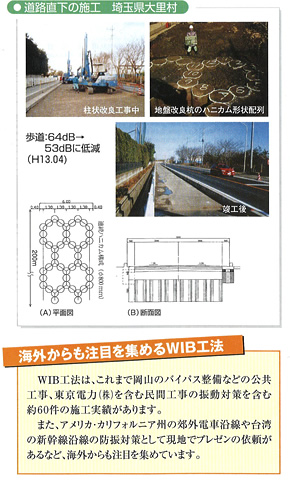 道路直下の施工